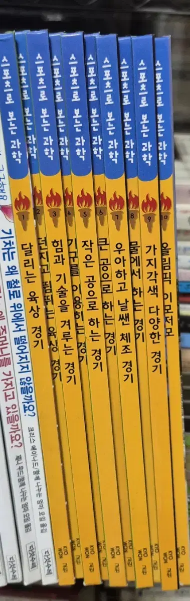 교원 스포츠로 보는 과학 10권전권